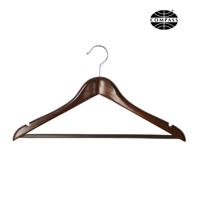 Dark Wood Luxury Hook Hanger 19mm