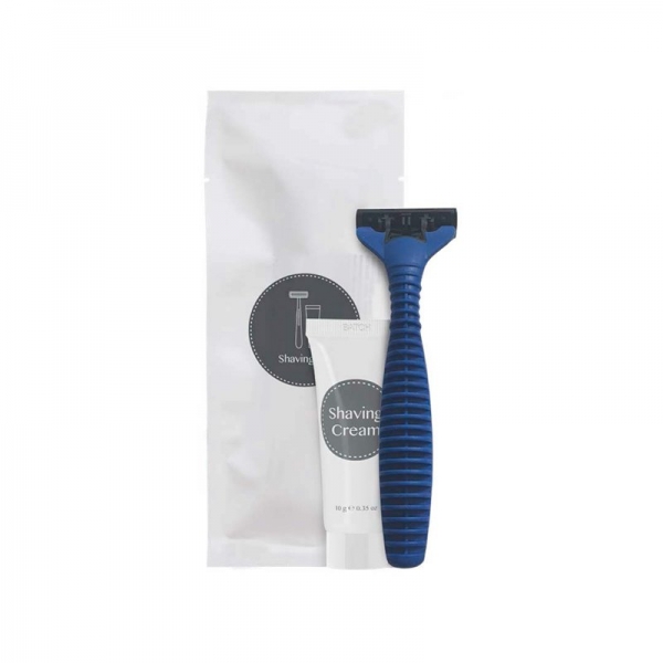 Shaving Kit (10g shaving cream/ 3 blade razor) (Carton 250)