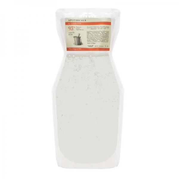 Apothicals Liquid Soap Ecofill Pouch 400ml (Ctn 18)