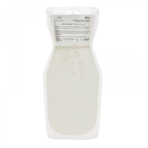 Bienvenue Liquid Soap Ecofill Pouch 400ml (Ctn 18)