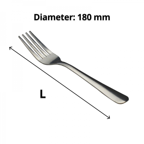 Stainless Steel Flat Fork