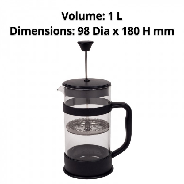 Coffee/Tea Plunger 8 Cup