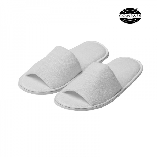 Standard Terry Cotton Slippers in Paper Band