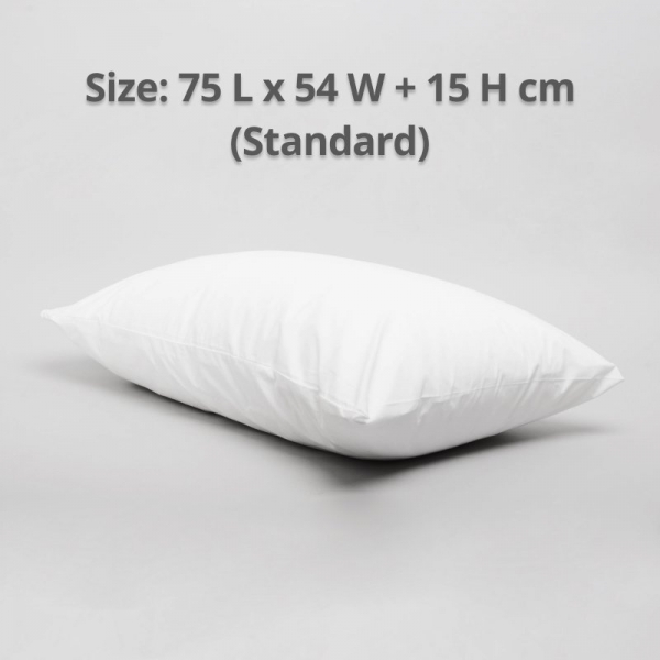 Deluxe Pillowcase White Standard