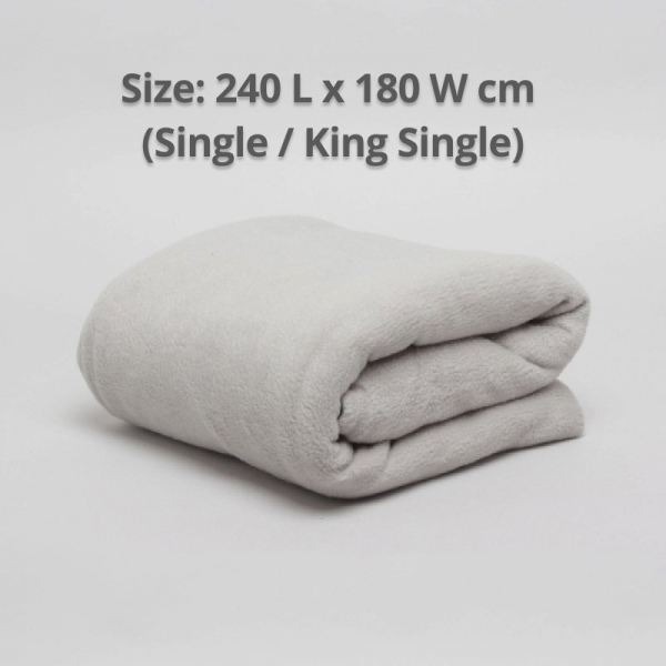 Thermalux Blanket Silver Single/King Single