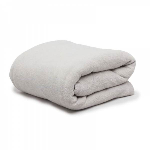 Thermalux Fleece Blanket QB-KB Silver 240 x 260 cm