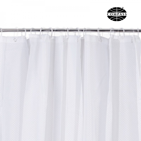 Compass Deluxe Shower Curtain