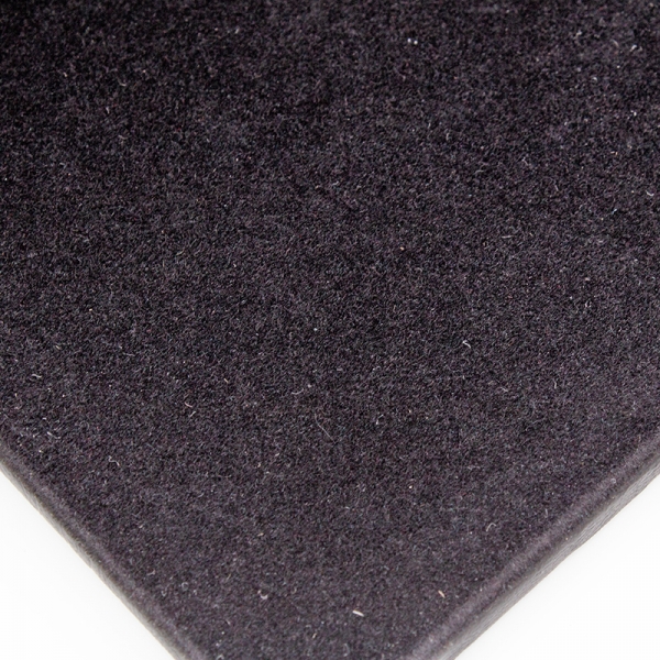 Leatherette Rectangular Tissue Box Black