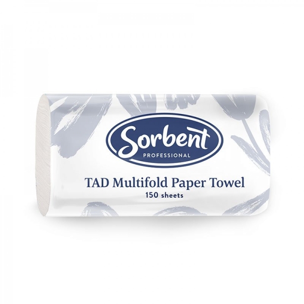 Sorbent Professional TAD Multifold Hand Towel 1 Ply 150 Sheets (Ctn 20)