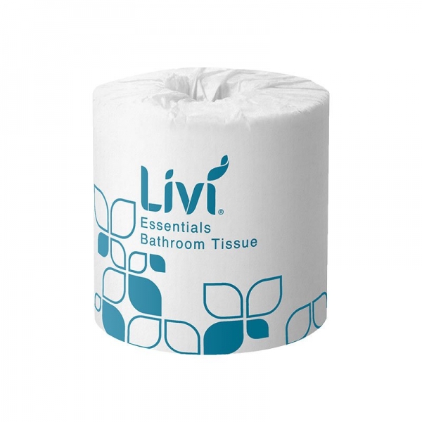 Livi Essentials Toilet Tissue 2 Ply 400 Sheets (Ctn 48 Rolls)