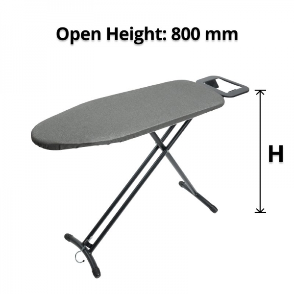 Compact Ironing Board with Hook & Caddy
