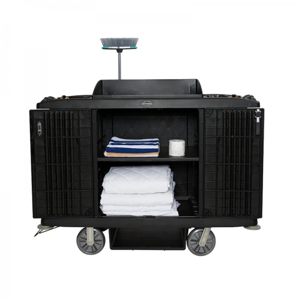 Compass Deluxe Hard Front Housekeeping Trolley