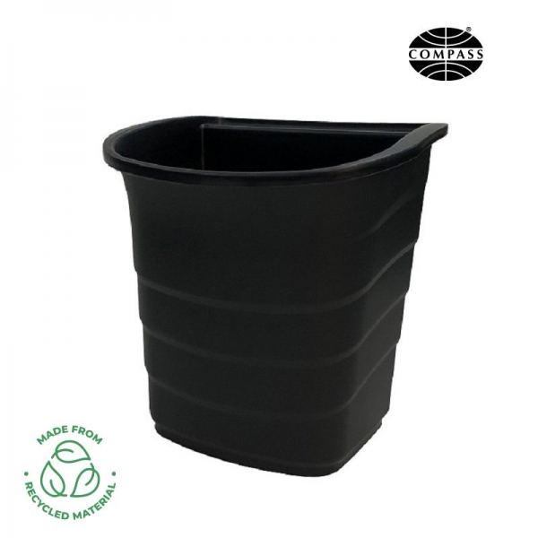 Small Bucket Black For Compass 3-Shelf Utility Cart 722495B