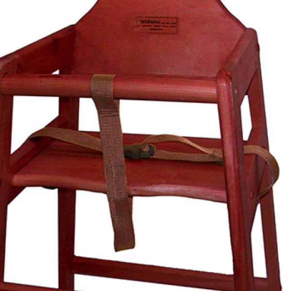 Chef Inox Mahogany High Chair