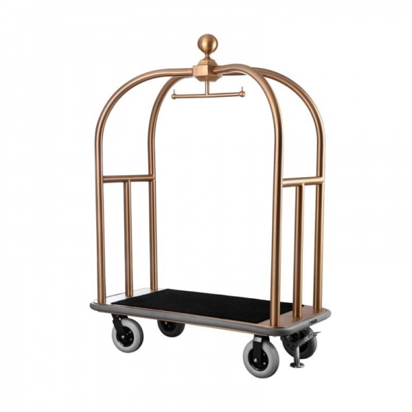 Wagen 5 Star Bellboy Gold Large Luggage Trolley - Click for more info