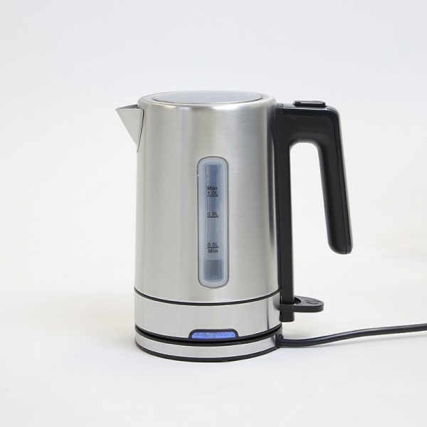 Nero Select Brushed Stainless Steel Kettle 1L