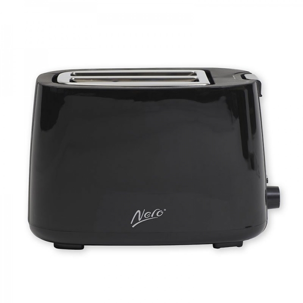 Nero 2 Slice Black Toaster