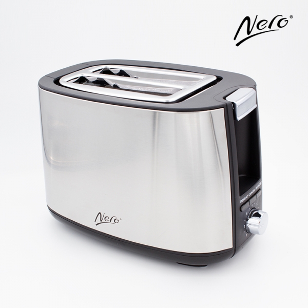 Nero 2 Slice Stainless Steel Toaster - Click for more info