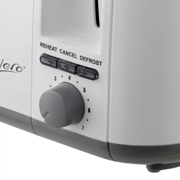 Nero 4 Slice White Toaster