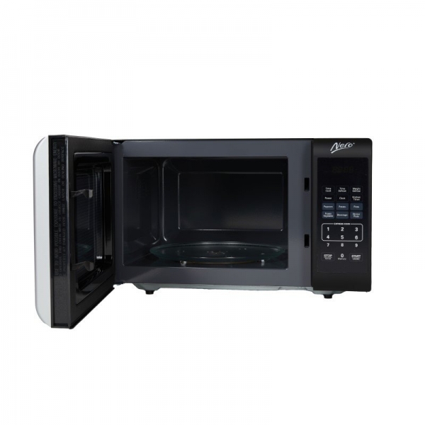 Nero Black Microwave with Grey Interior 23L