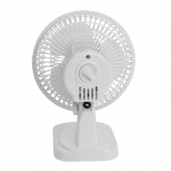 Nero White Desk Fan 15cm