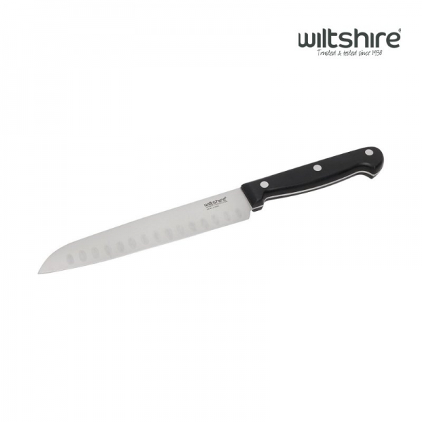 Wiltshire Classic Steel Santoku Knife 18cm