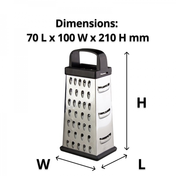 Stainless Steel Four Sided Grater