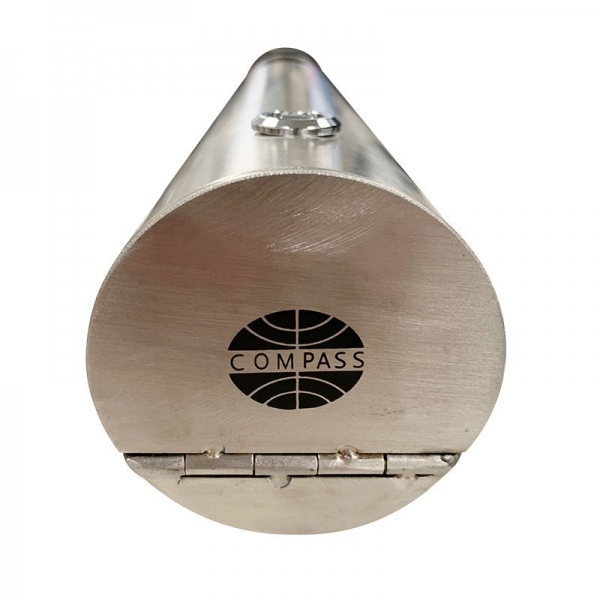 Cylindrical Stainless Steel Wall-Mounted Ashtray