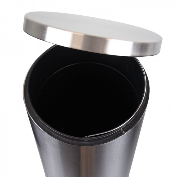 Round Stainless Steel Pedal Bin 30L